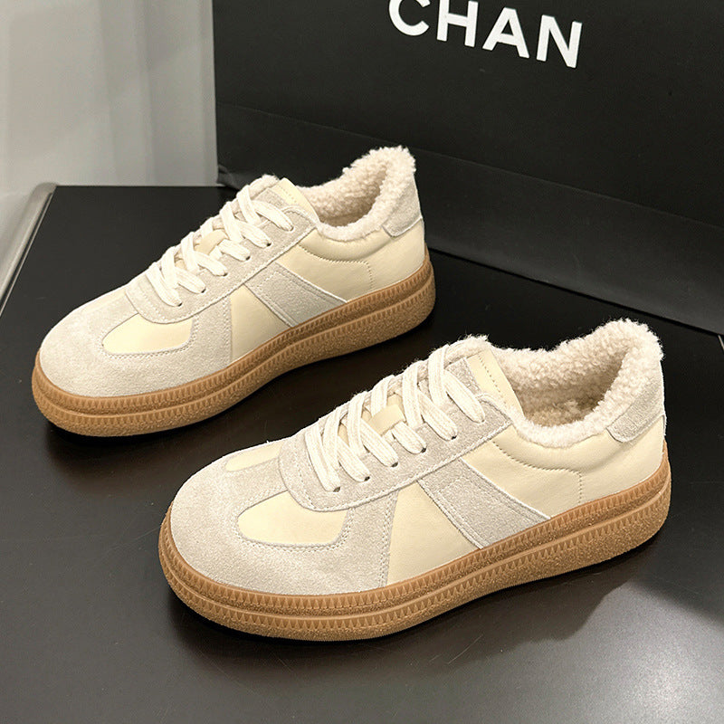 Plus Velvet Warm Casual Women's Sneakers