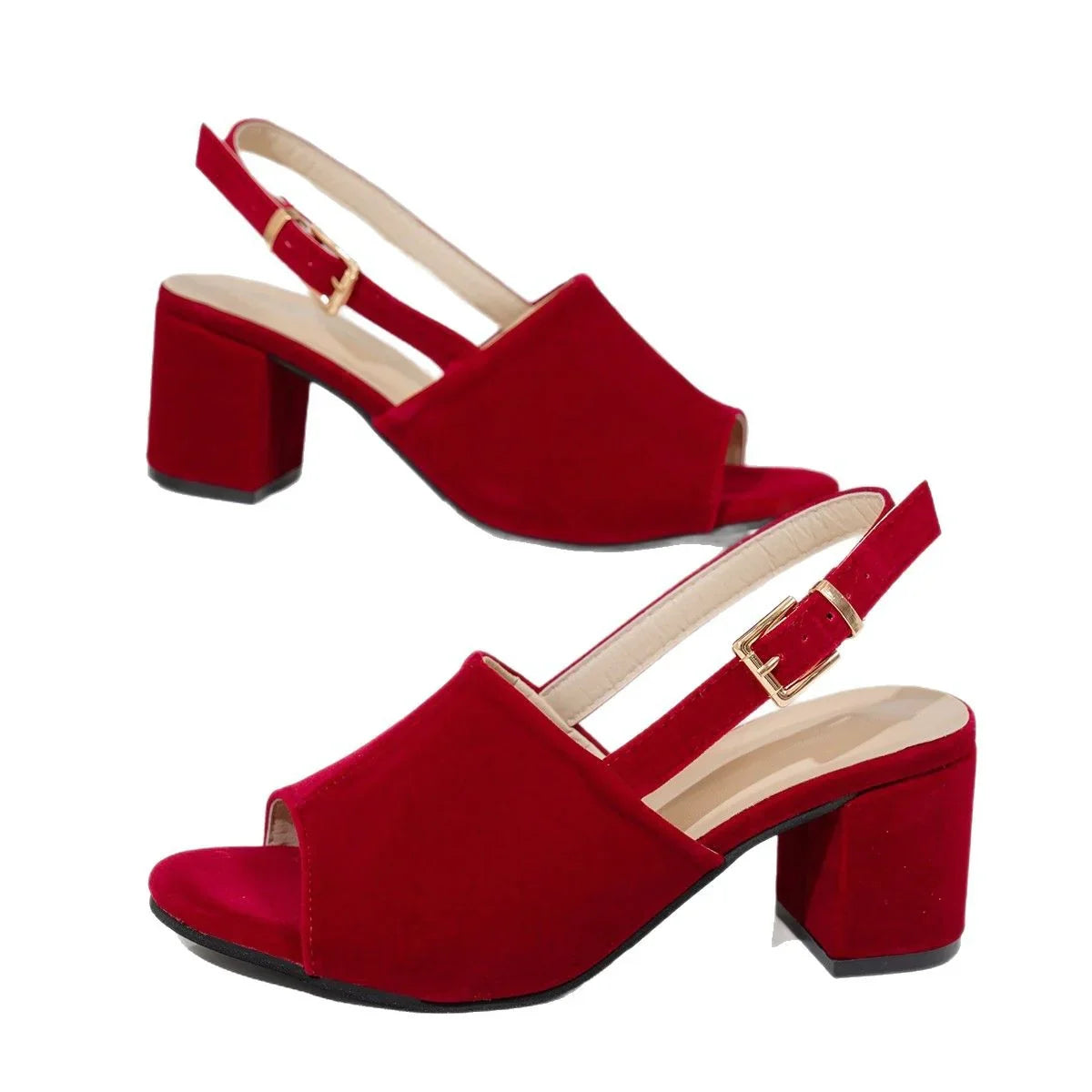 Fashionable Slingback Comfort Sandals