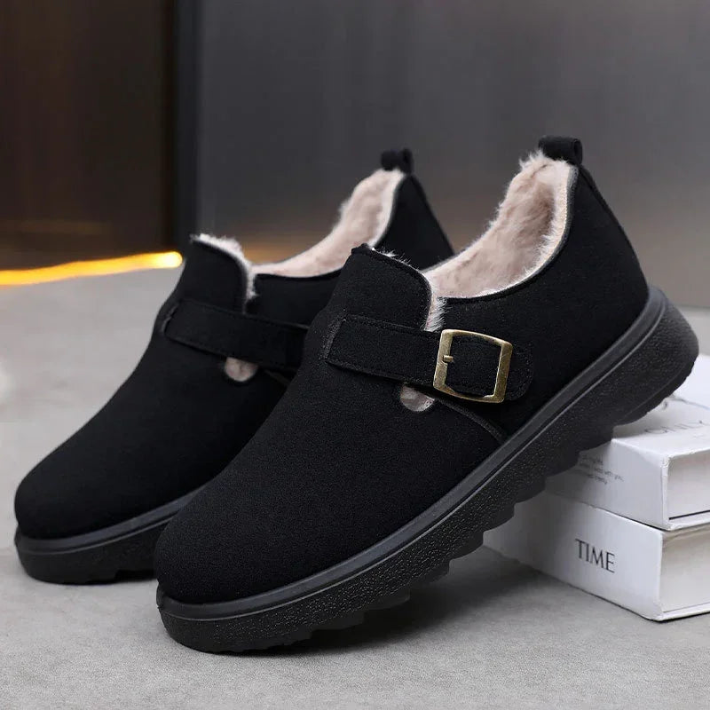 Women’s Cold-Weather Slip-On Short Boots
