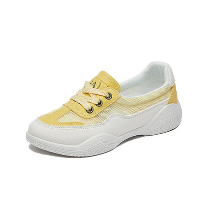 Sporty Casual Lace-Up Sneakers for Everyday Comfort and Style