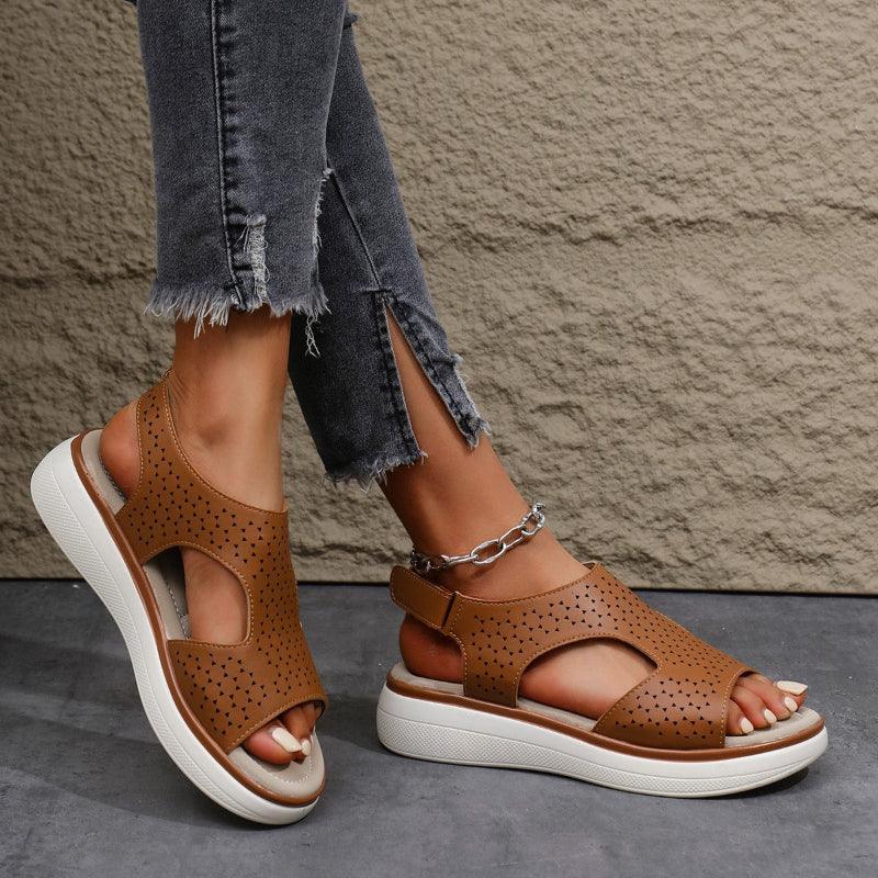 Premium Orthopedic Sandals with Breathable Perforations for Superior Foot Comfort