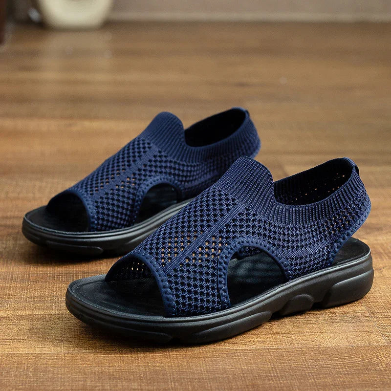 AirFlow Comfort Knitted Sandals for Everyday Wear