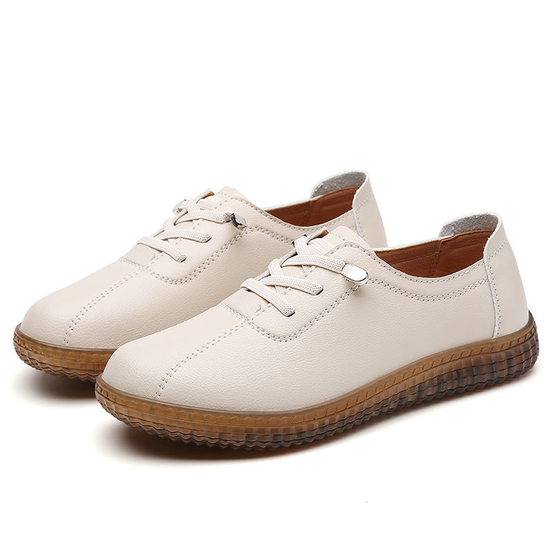 Genuine Leather Casual Shoes with Soft-sole