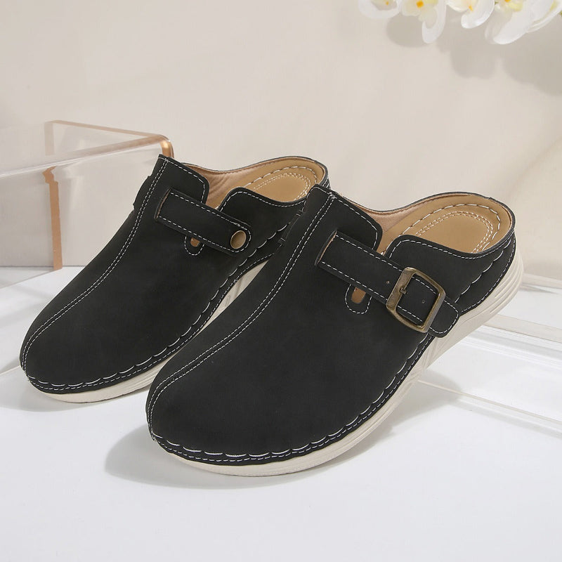 Casual Chic Women&#39;s Slippers with Orthopedic Footbed