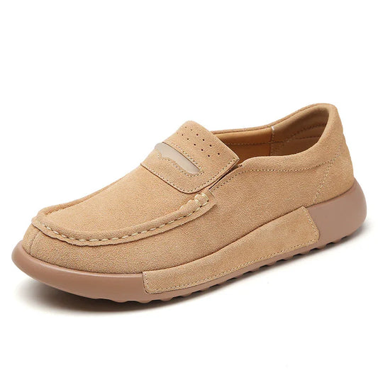 Orthopedic Cow Suede Leather Shoes for Women