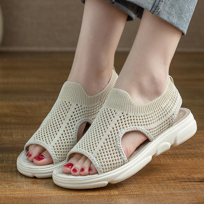 AirFlow Comfort Knitted Sandals for Everyday Wear