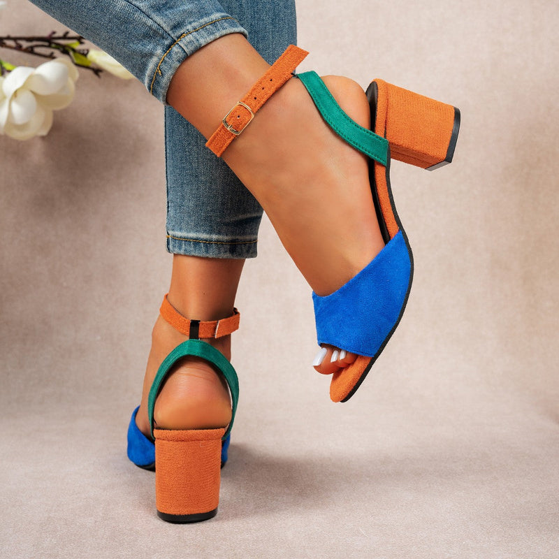 Fashionable Slingback Comfort Sandals