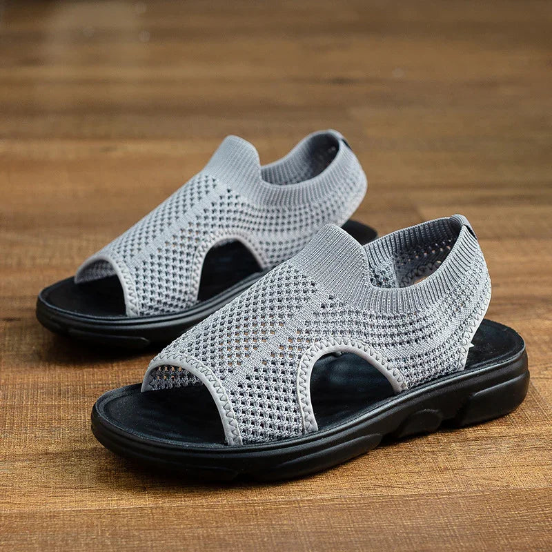 AirFlow Comfort Knitted Sandals for Everyday Wear
