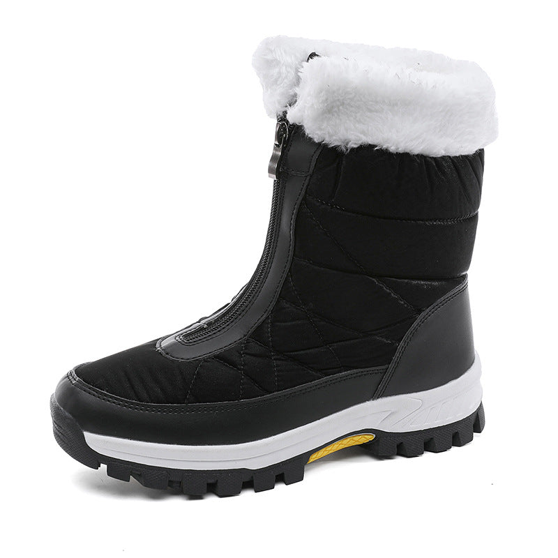 Warm Snow Boots with Velvet Cuff & Anti-Slip Sole