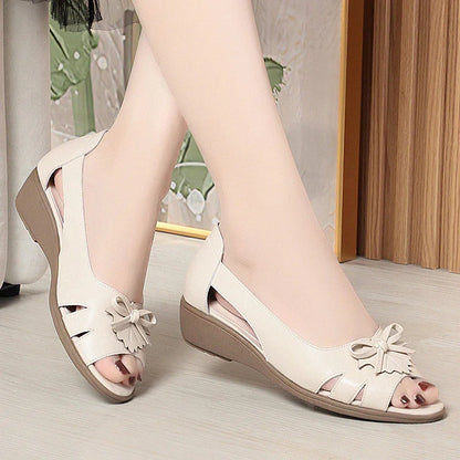 Comfortable Low-Platform Elegant Sandals