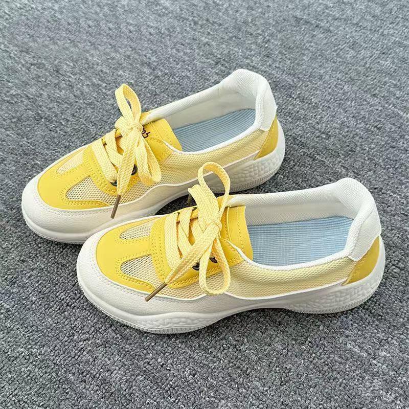 Sporty Casual Lace-Up Sneakers for Everyday Comfort and Style