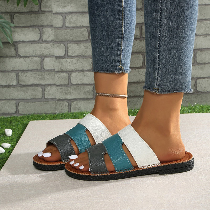 Colorful Comfort Slide Sandals
