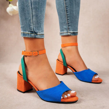 Fashionable Slingback Comfort Sandals