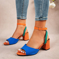 Colorful blue