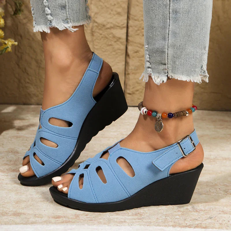 Fashionable Slingback Comfort Sandals
