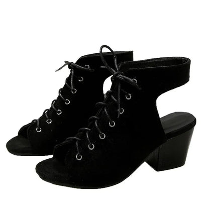 Stability Stride Block Heels for All-Day Wear