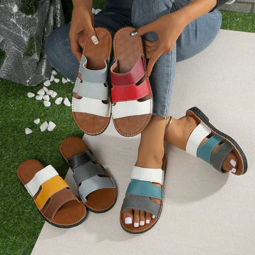 Colorful Comfort Slide Sandals