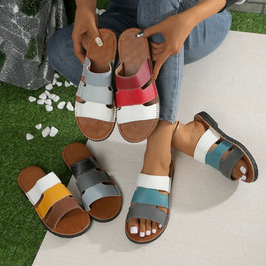 Colorful Comfort Slide Sandals