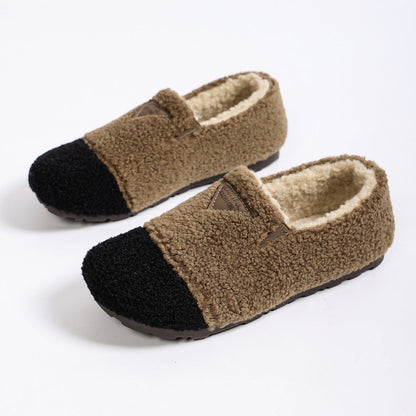 Women’s Warm Plush Lining Short Moccasins