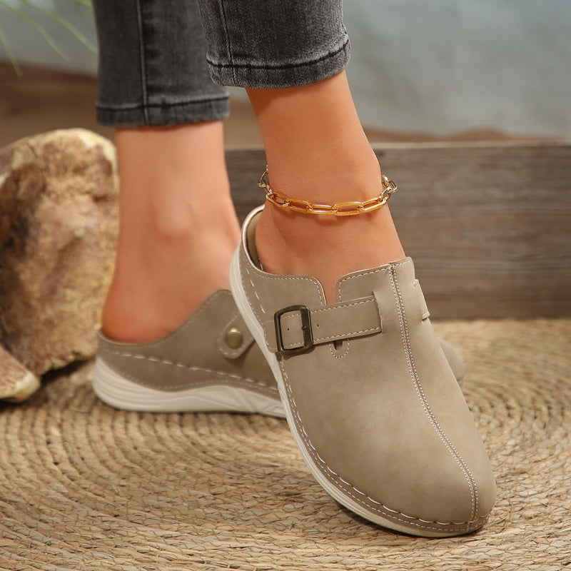 Casual Chic Women&#39;s Slippers with Orthopedic Footbed