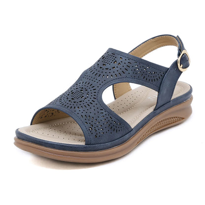 Versatile Slingback Sandals with Cushioned Footbed