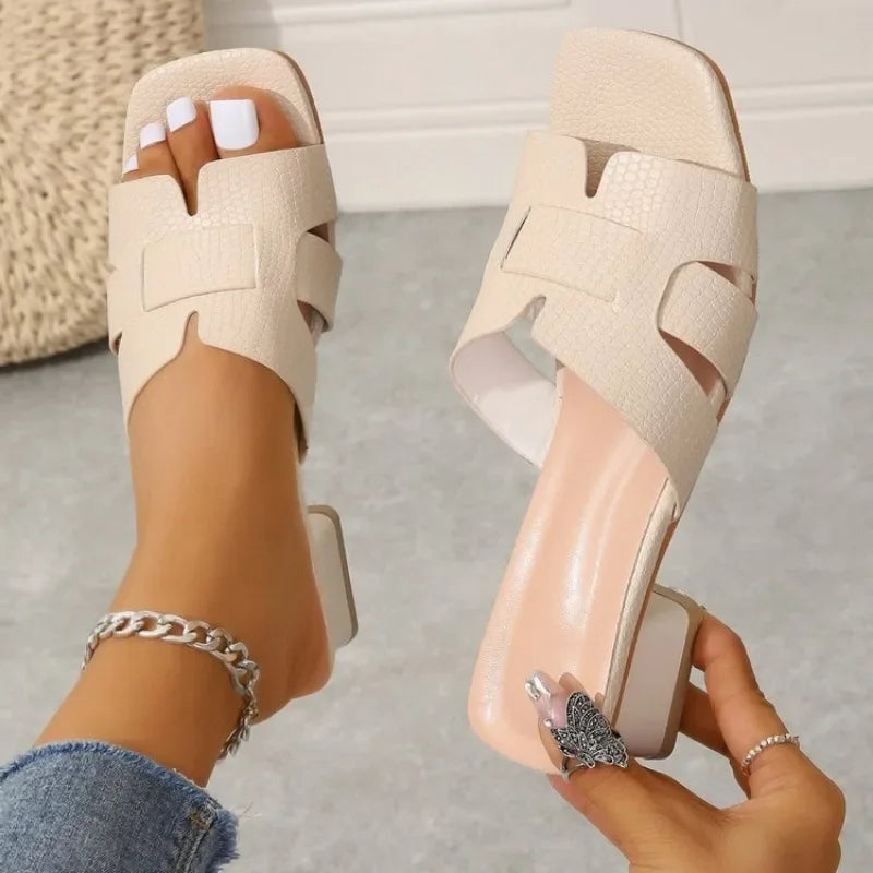 PU leren bunion sandalen 