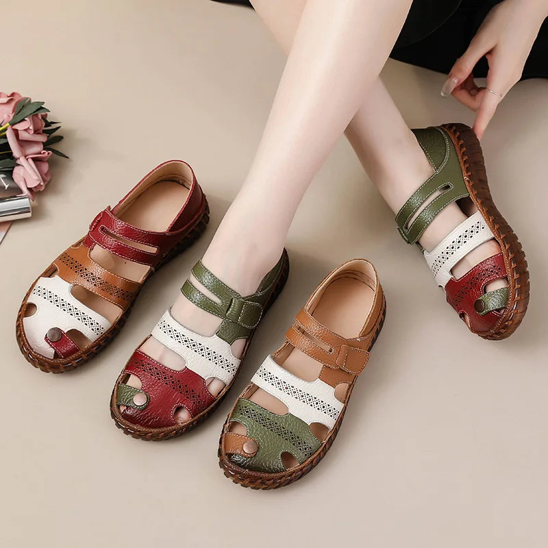Comfortable Flat-Bottomed Shoes With Round Toe for All-Day Wear