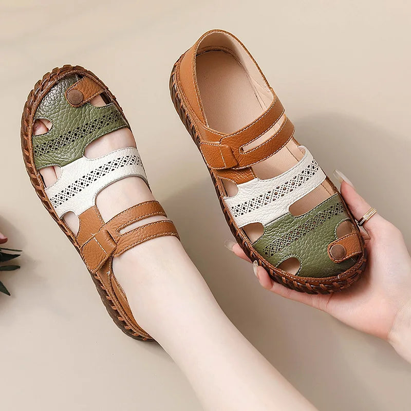 Comfortable Flat-Bottomed Shoes With Round Toe for All-Day Wear