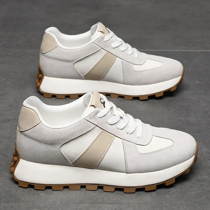 Lightweight Walking Shoes with Heel Lift