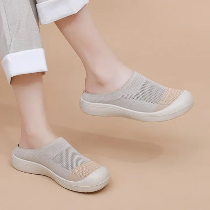 Breathable Bunion-Friendly Slip-On Mules