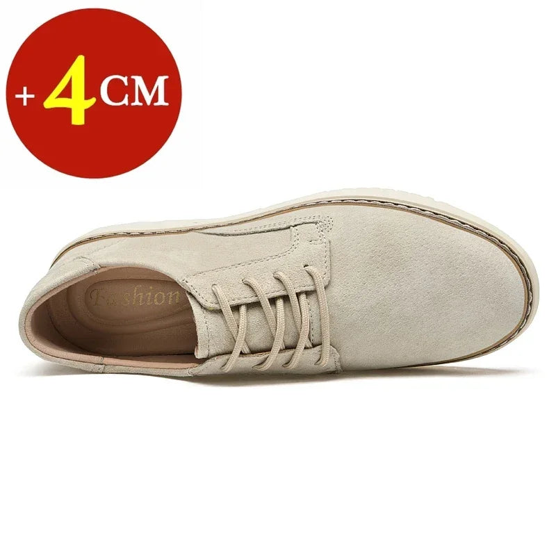 Men's Premium Suede Casual Loafers with Lift