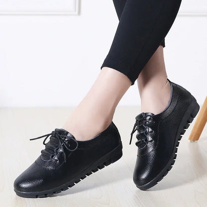 Soft Leather Women's  Shoes for Casual Wear