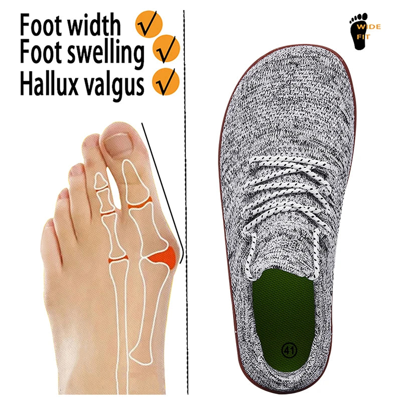 Unisex Minimalist Barefoot Shoes Wide Toe Box Zero Drop 5