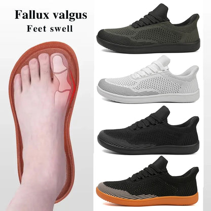 Wide Toe Walking Shoes Casual Sports Style 0
