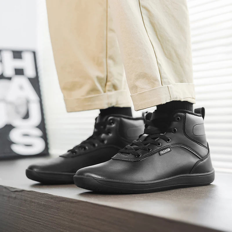 Winter High Top Sneakers Wide Toe Box 1