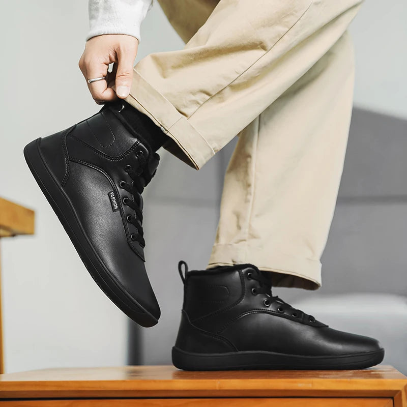 Winter High Top Sneakers Wide Toe Box 2