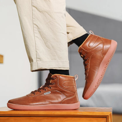 Winter High Top Sneakers Wide Toe Box 5