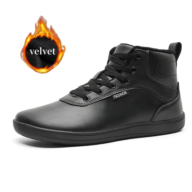 Winter High Top Sneakers Wide Toe Box 6