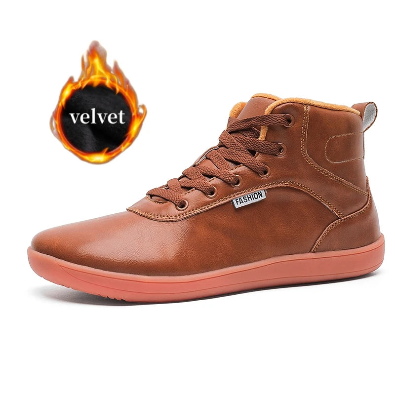 Winter High Top Sneakers Wide Toe Box 7