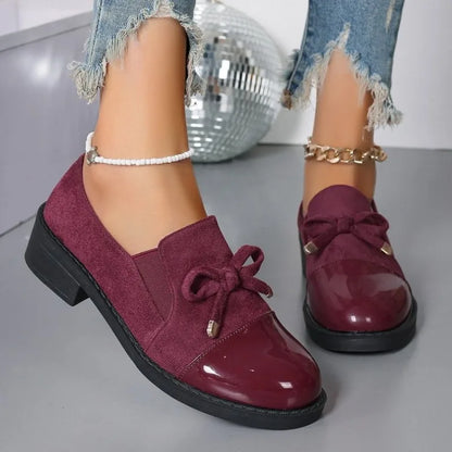 Women's Black Pumps Square Heel 1