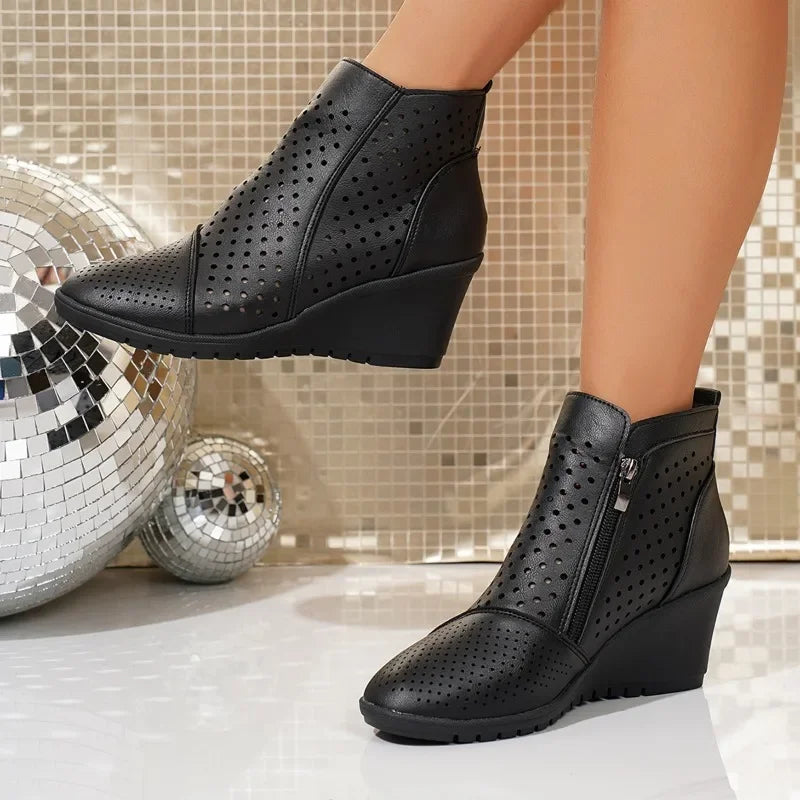 Women’s Booties Round Toe Soft Sole 0
