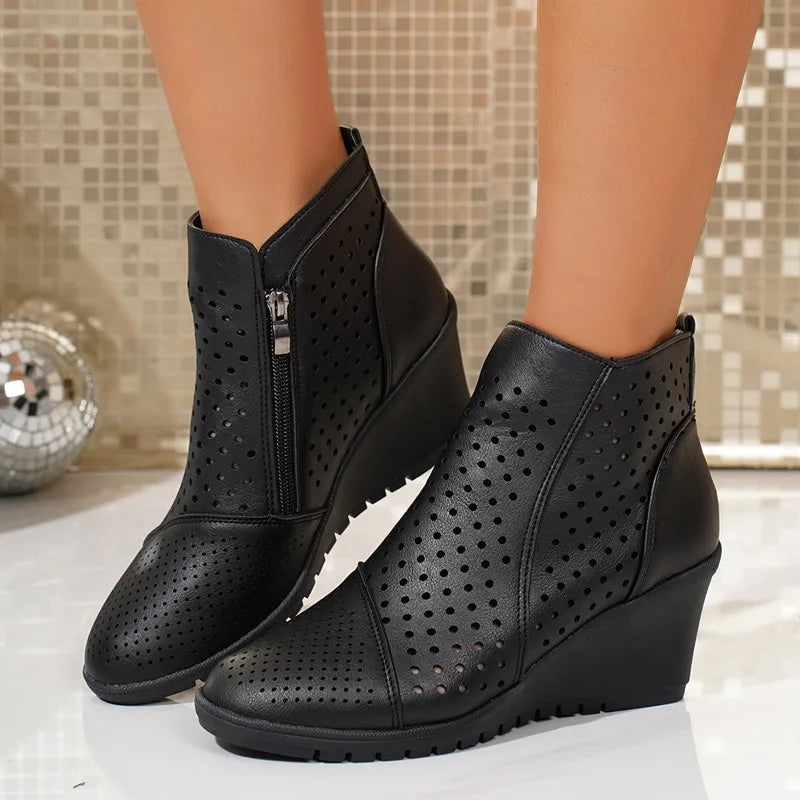 Women’s Booties Round Toe Soft Sole 2