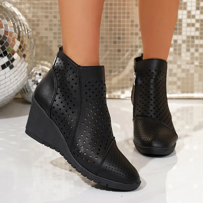 Women’s Booties Round Toe Soft Sole 3