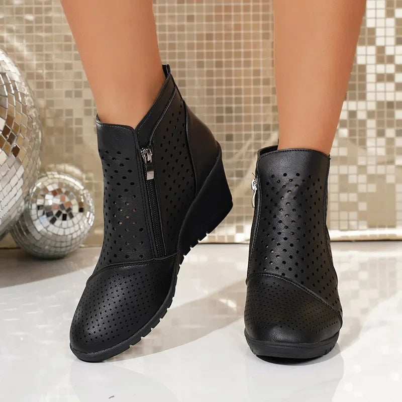 Women’s Booties Round Toe Soft Sole 5