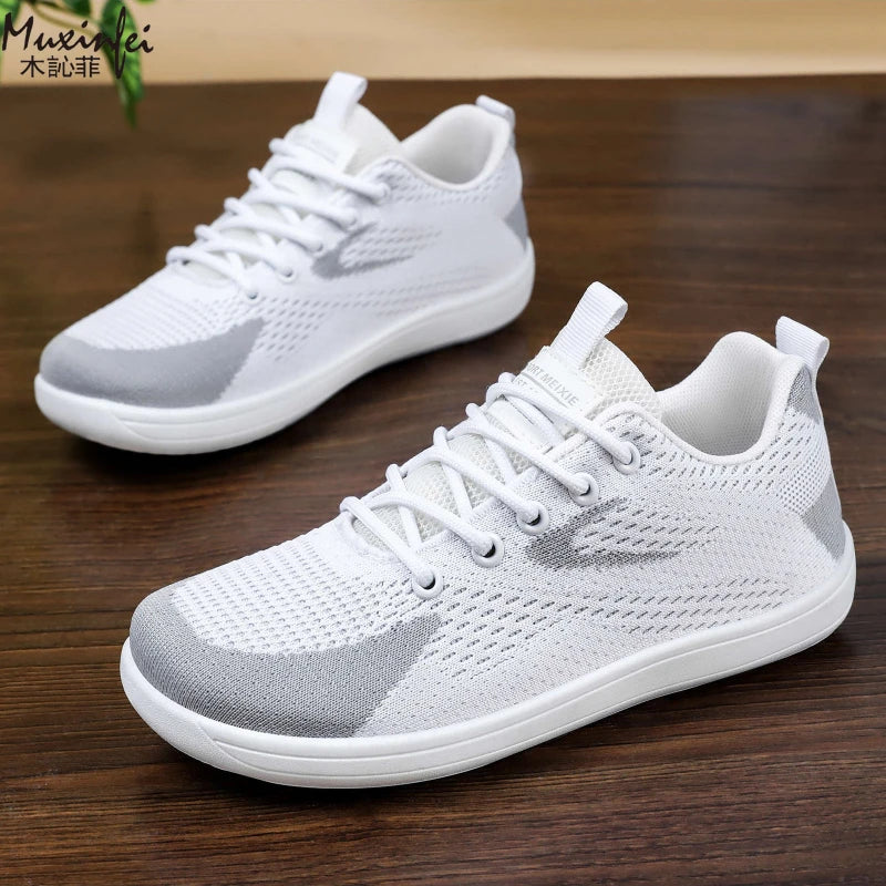 Women's Casual Lace Up Shoes Breathable Soft Bottom 4