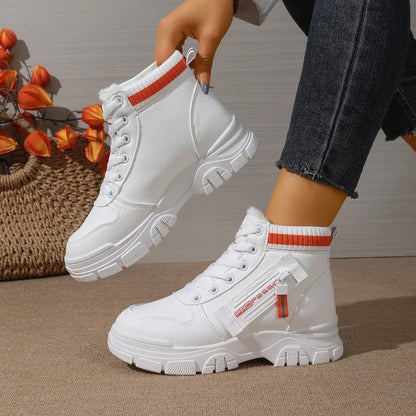 Women's High Top Casual Boots Platform 0