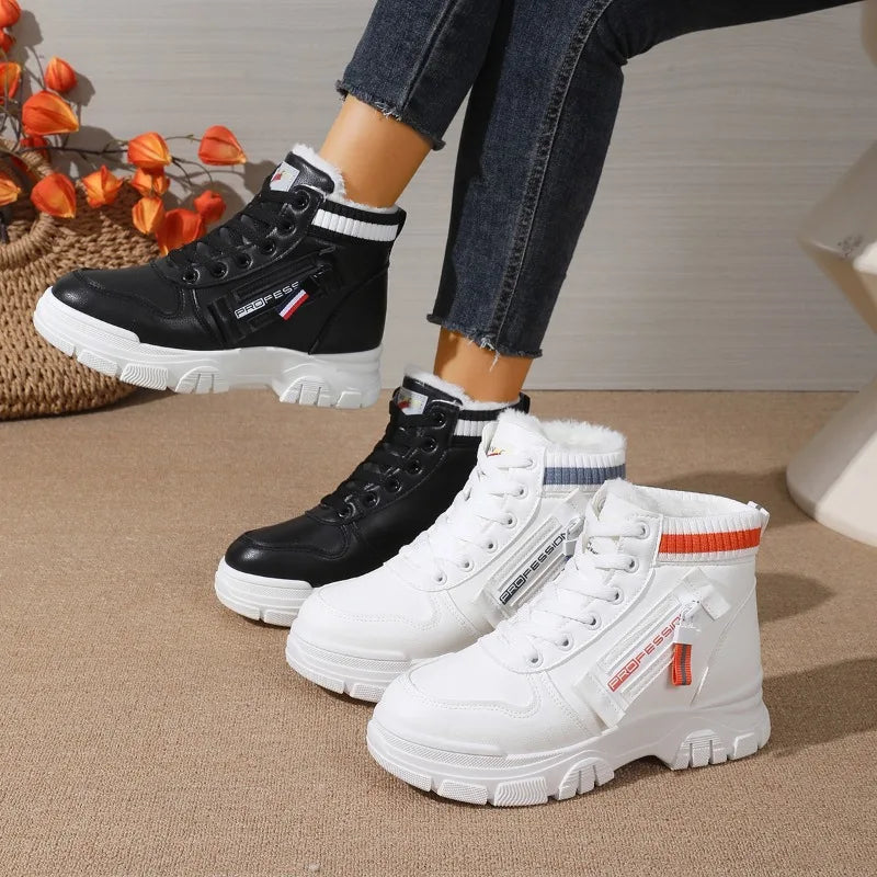 Women's High Top Casual Boots Platform 1