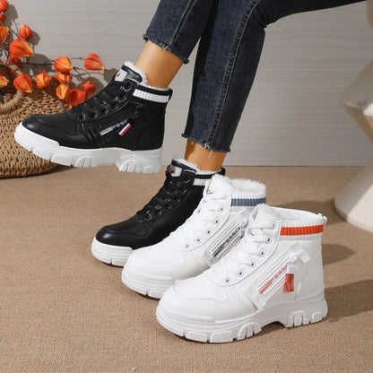 Women's High Top Casual Boots Platform 1