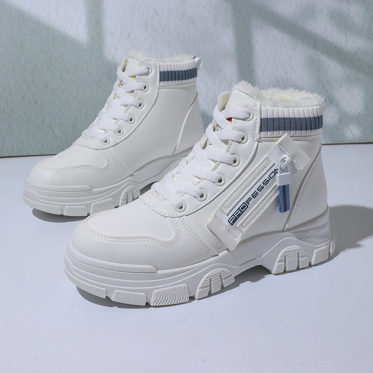 Women's High Top Casual Boots Platform 6