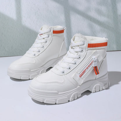 Women's High Top Casual Boots Platform 8